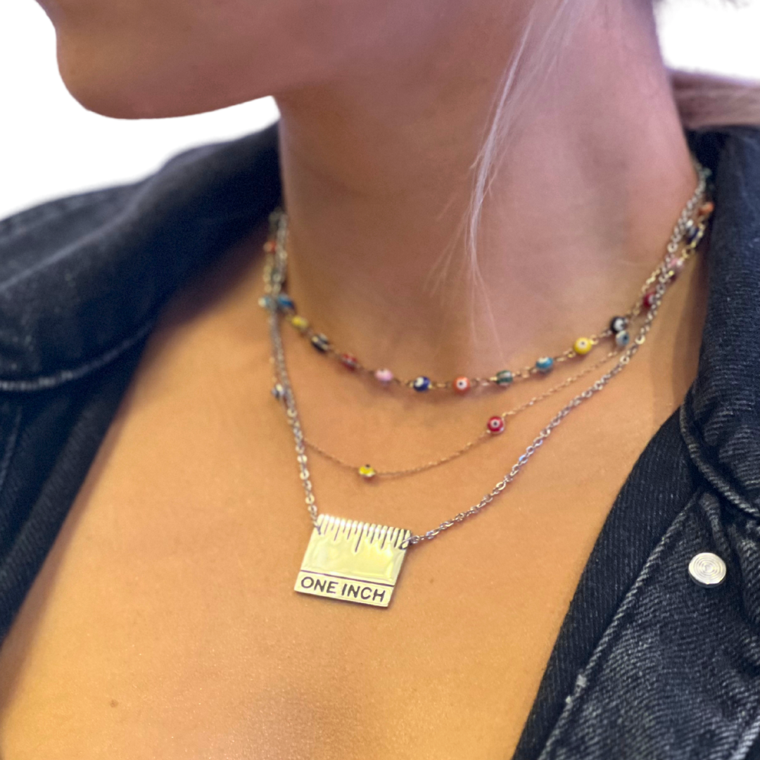 One inch necklace discount