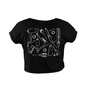 Doodle Cropped T-Shirt