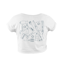 Load image into Gallery viewer, Doodle Cropped T-Shirt