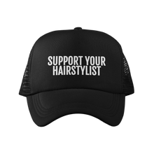 Load image into Gallery viewer, BTC &quot;Support Your Hairstylist&quot; Trucker Hat
