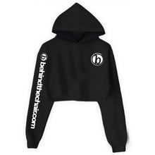 Load image into Gallery viewer, Behindthechair Arm Detail Cropped Hoodie