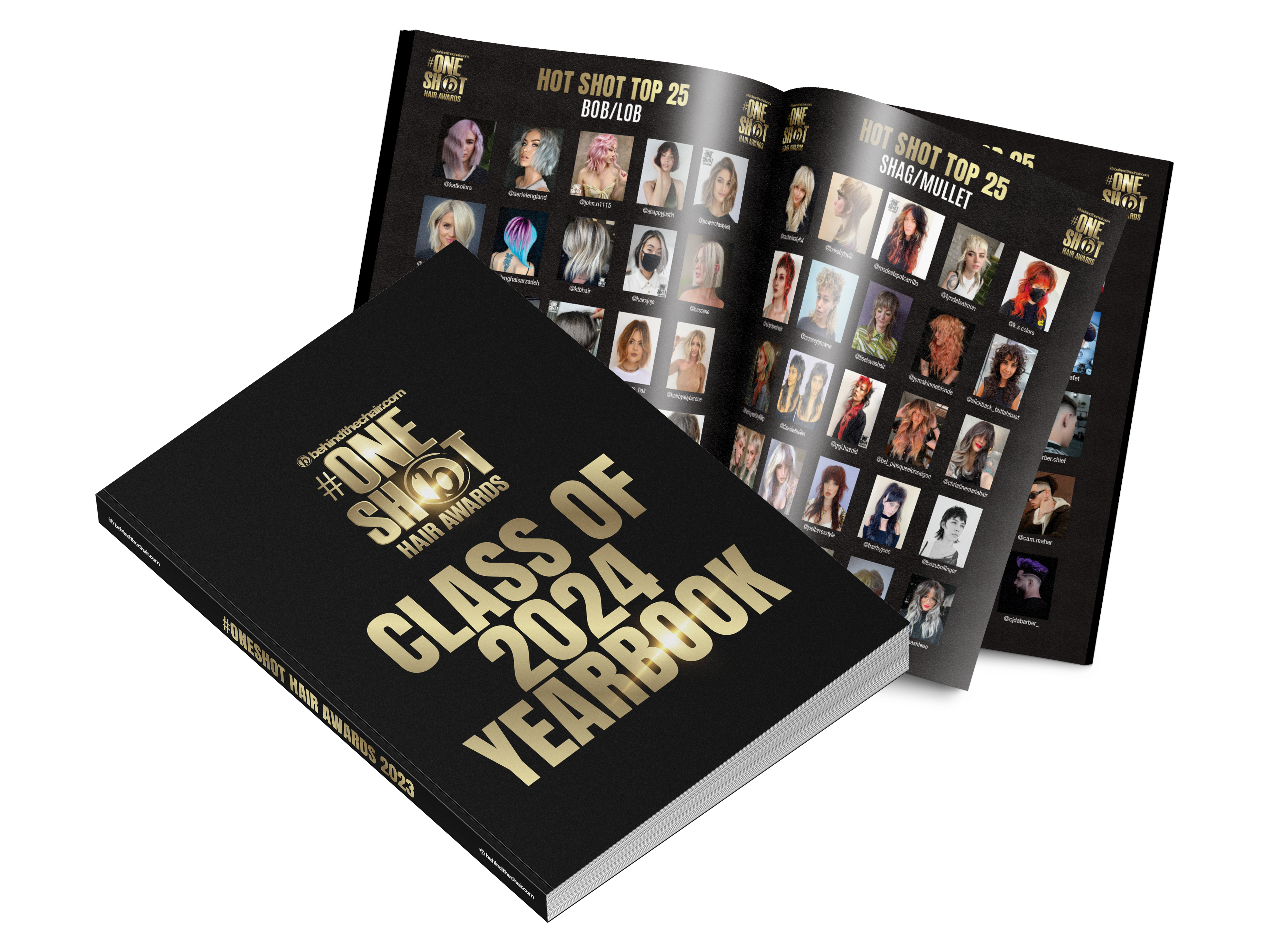 #ONESHOT Hair Awards Yearbook: Class of 2024