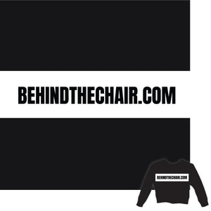 Behindthechair.com Cropped Sweatshirt