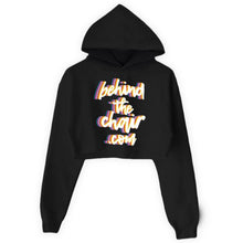 Load image into Gallery viewer, Behindthechair Graphix Logo Cropped Hoodie