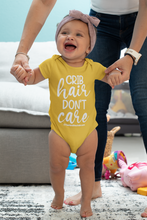 Load image into Gallery viewer, &quot;Crib Hair&quot; Script Onesie