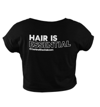 Load image into Gallery viewer, Hair Is Essential Cropped T-Shirt