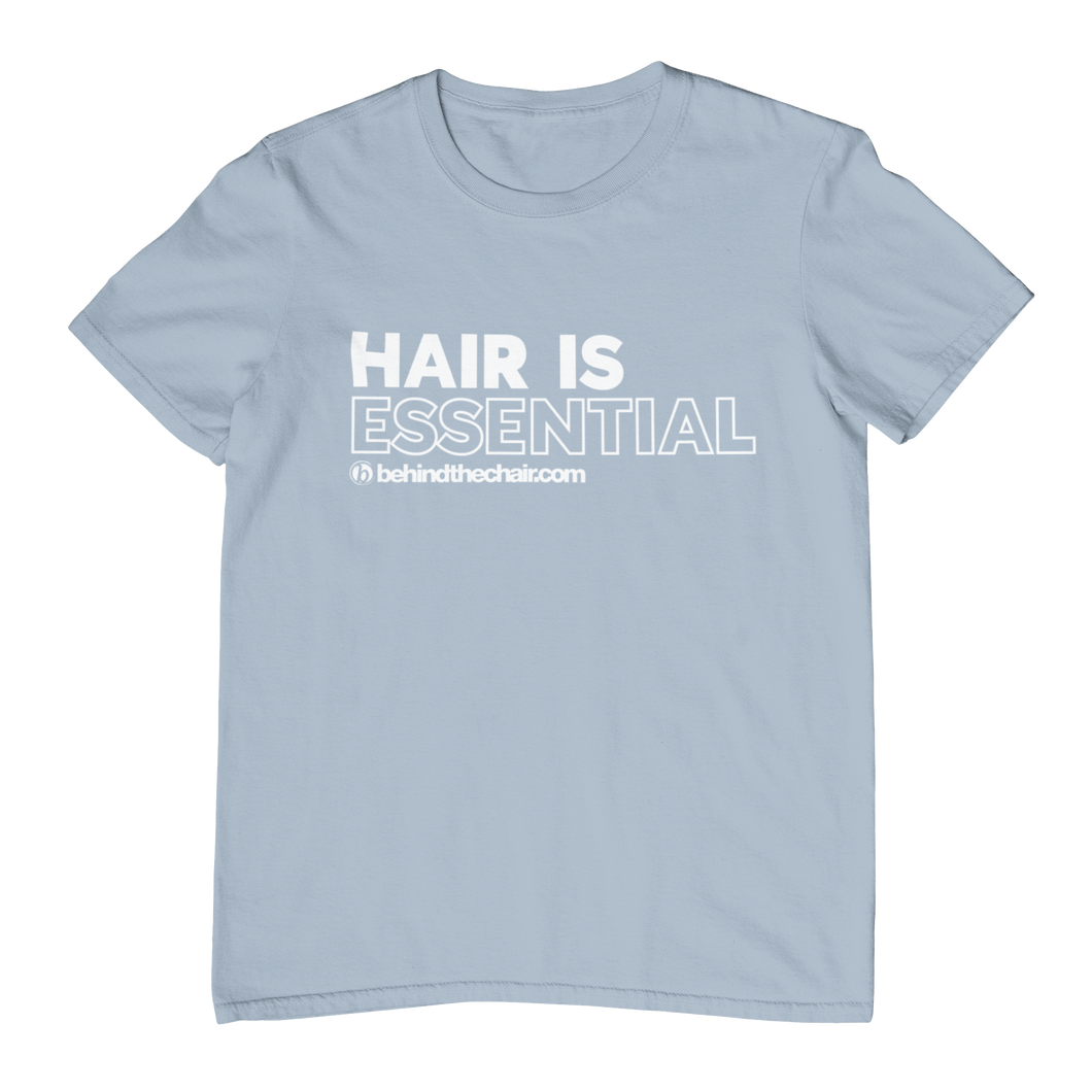 Hair is Essential BLUE T-Shirt
